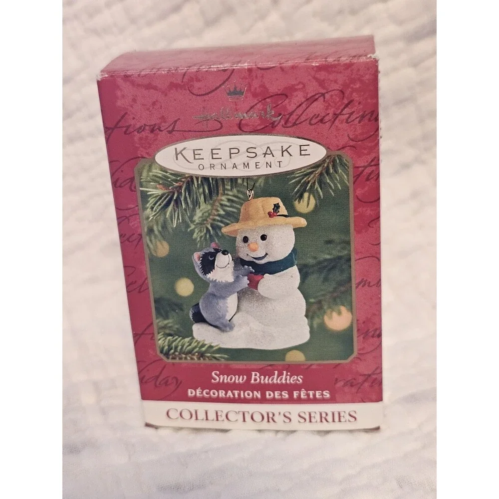 2001 Hallmark Keepsake Snow Buddies 4th in series Ornament - FREE SHIPPING